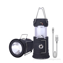 Solar Camping Light USB Rechargeable Outdoor Survival